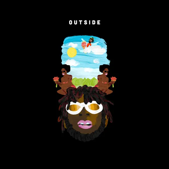 Outside